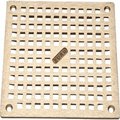 Zurn Zurn 6" x 6" Square Floor Drain W/Screws, Brass PB400-6S-GRID-W/SCR